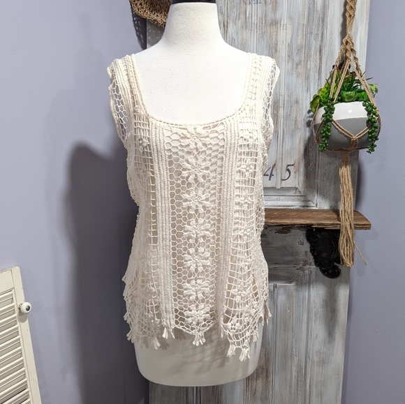 Chelsea & Violet Tops - Chelsea & Violet boho 'Tiki Girl' tank